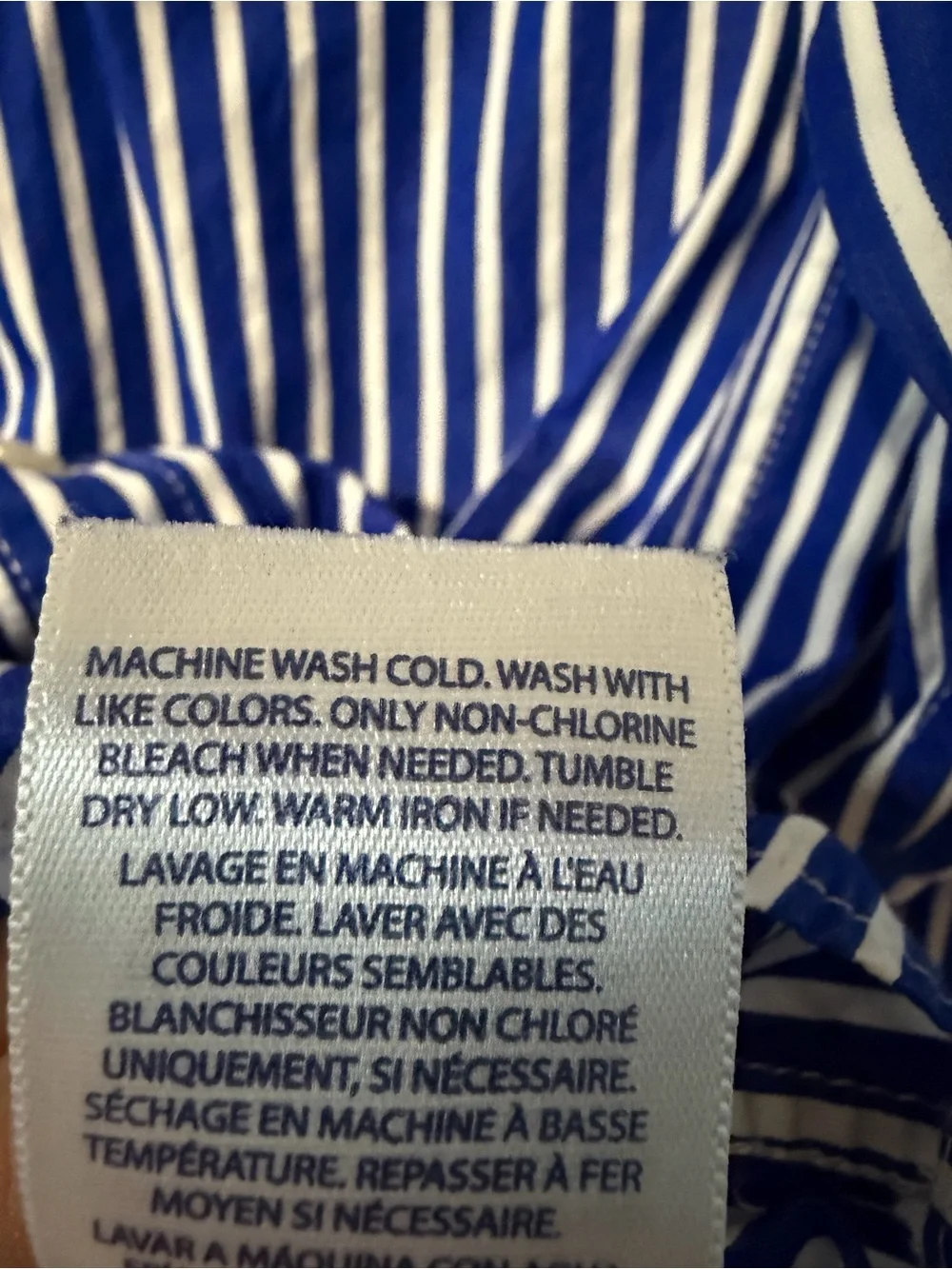 Ralph Lauren Boys' Blue & White Striped Button-Down Shirt
